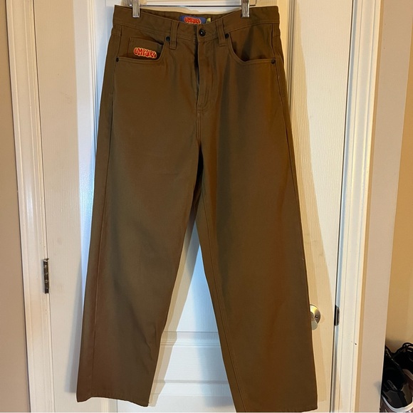 Men’s Empyre brand loose fit brown jeans. - Picture 5 of 7